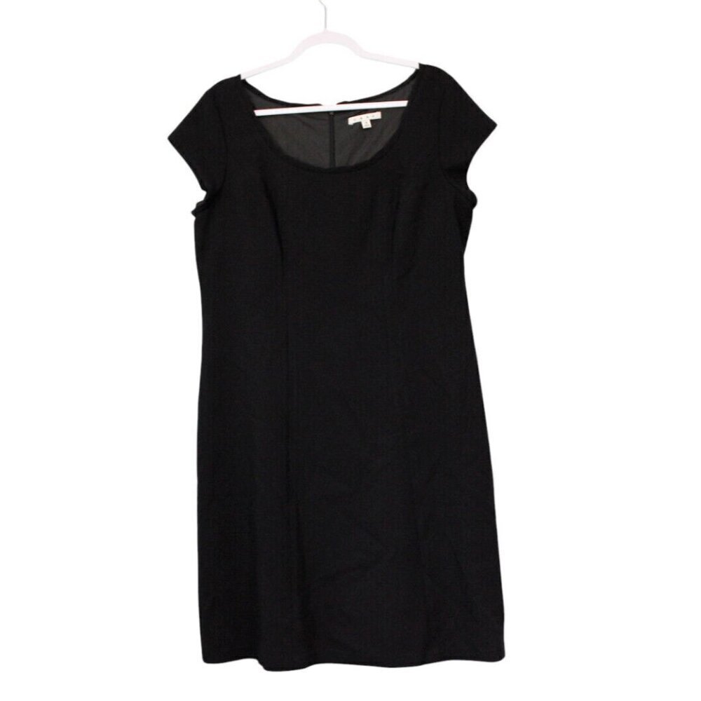 CAbi Dress Size 14 Little Black Career Office Business Workwear Classic Chic